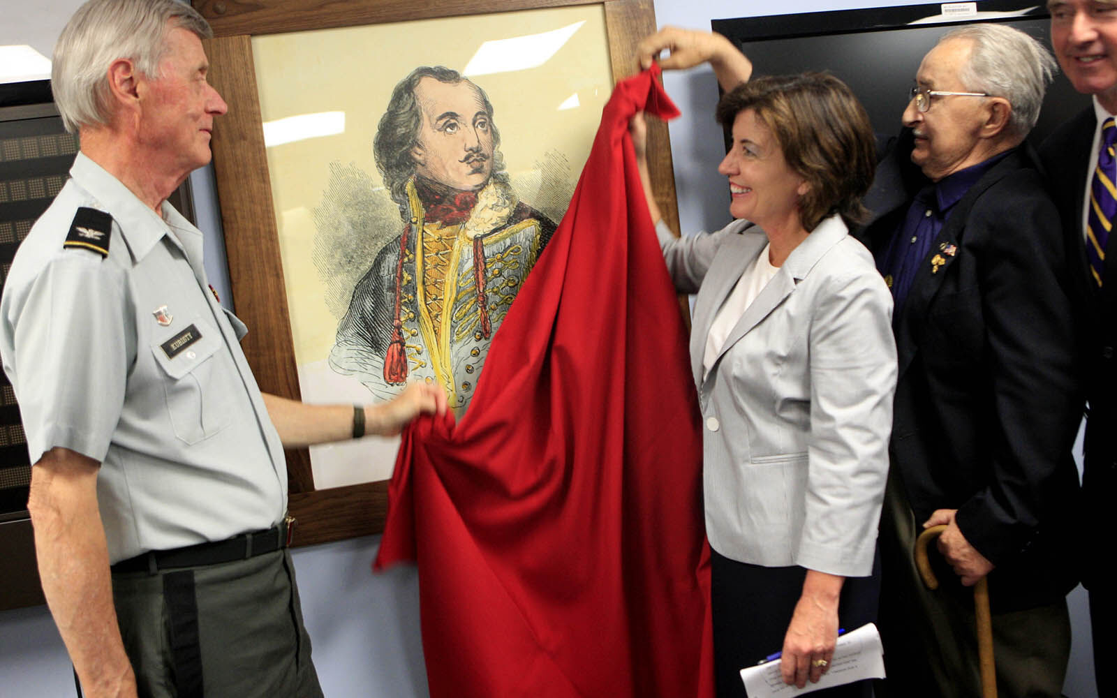 General Pulaski unveiling, 2011
